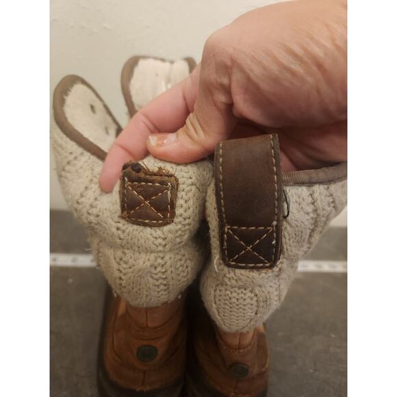 THE NORTH FACE Boots Women's Size 8.5 Brown Shellista II Lace Mid Snow Boot Read - Picture 4 of 10